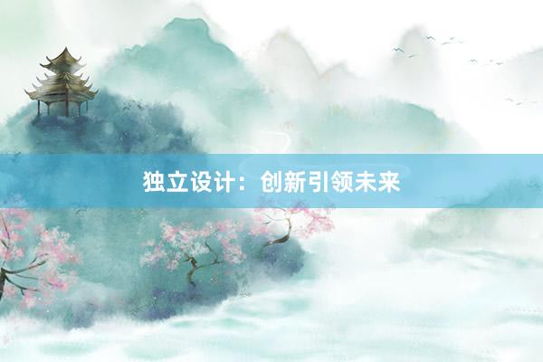 独立设计：创新引领未来